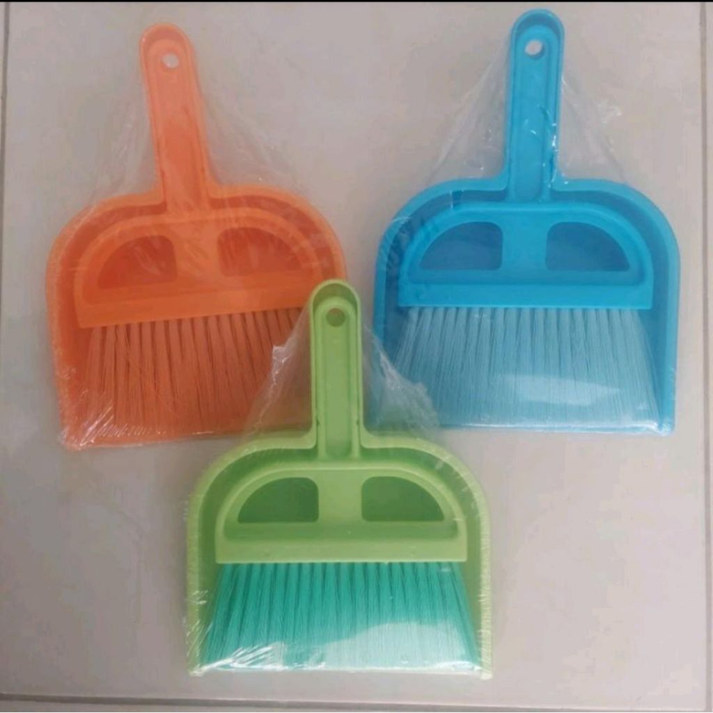 Sapu pengki kecil Maspion/ Sapu+ Pengki mini Maspion/ Sapu mobil Maspion