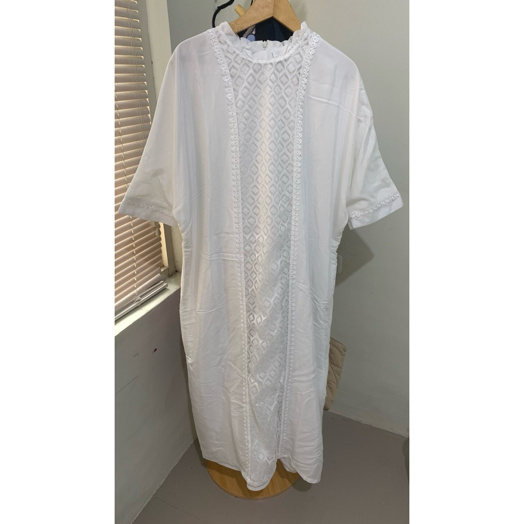 gamis putih eprise yasmine