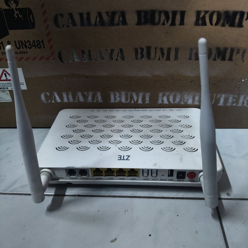Router Bekas Wifi ZTE