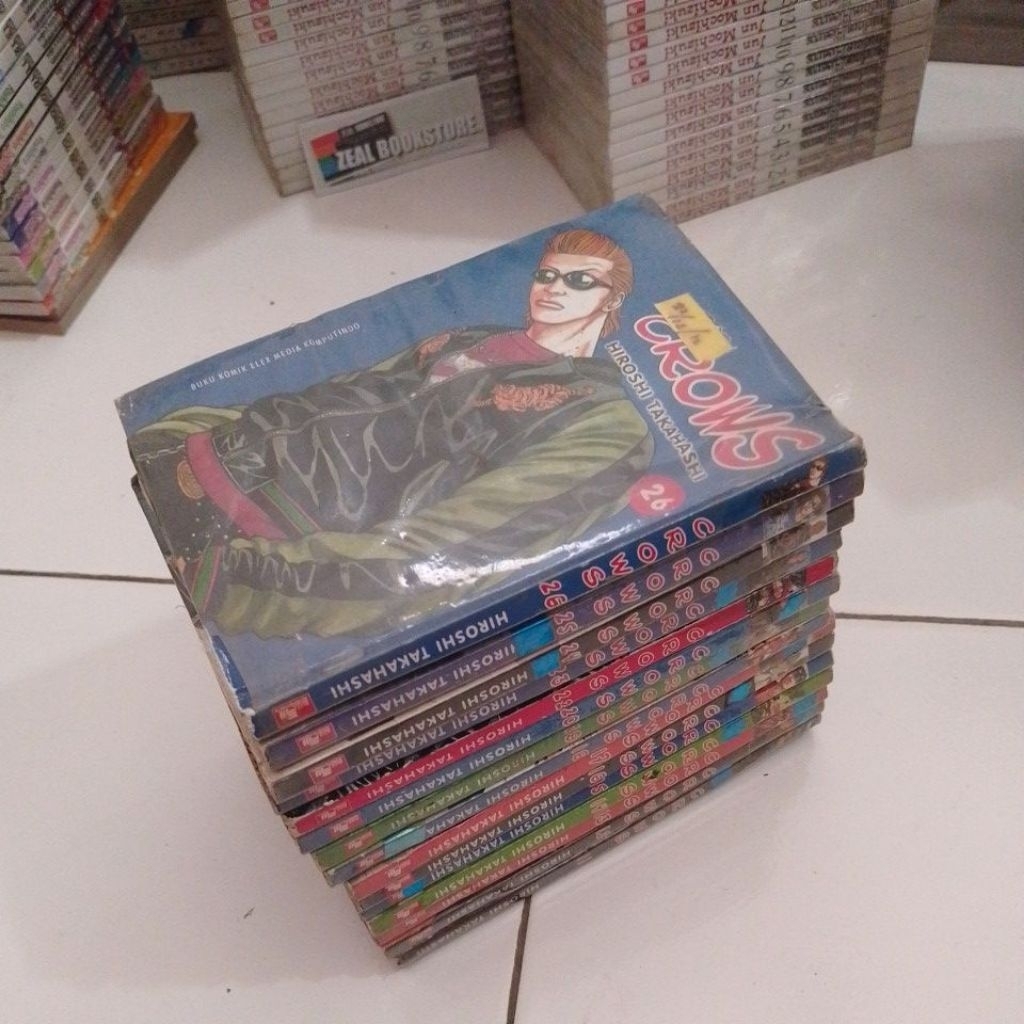 (BACA DESKRIPSI) Komik Manga Crows - Hiroshi Takahashi (cabutan / satuan)