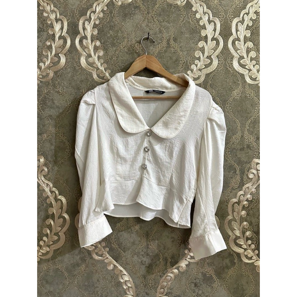 PRELOVED blouse zara