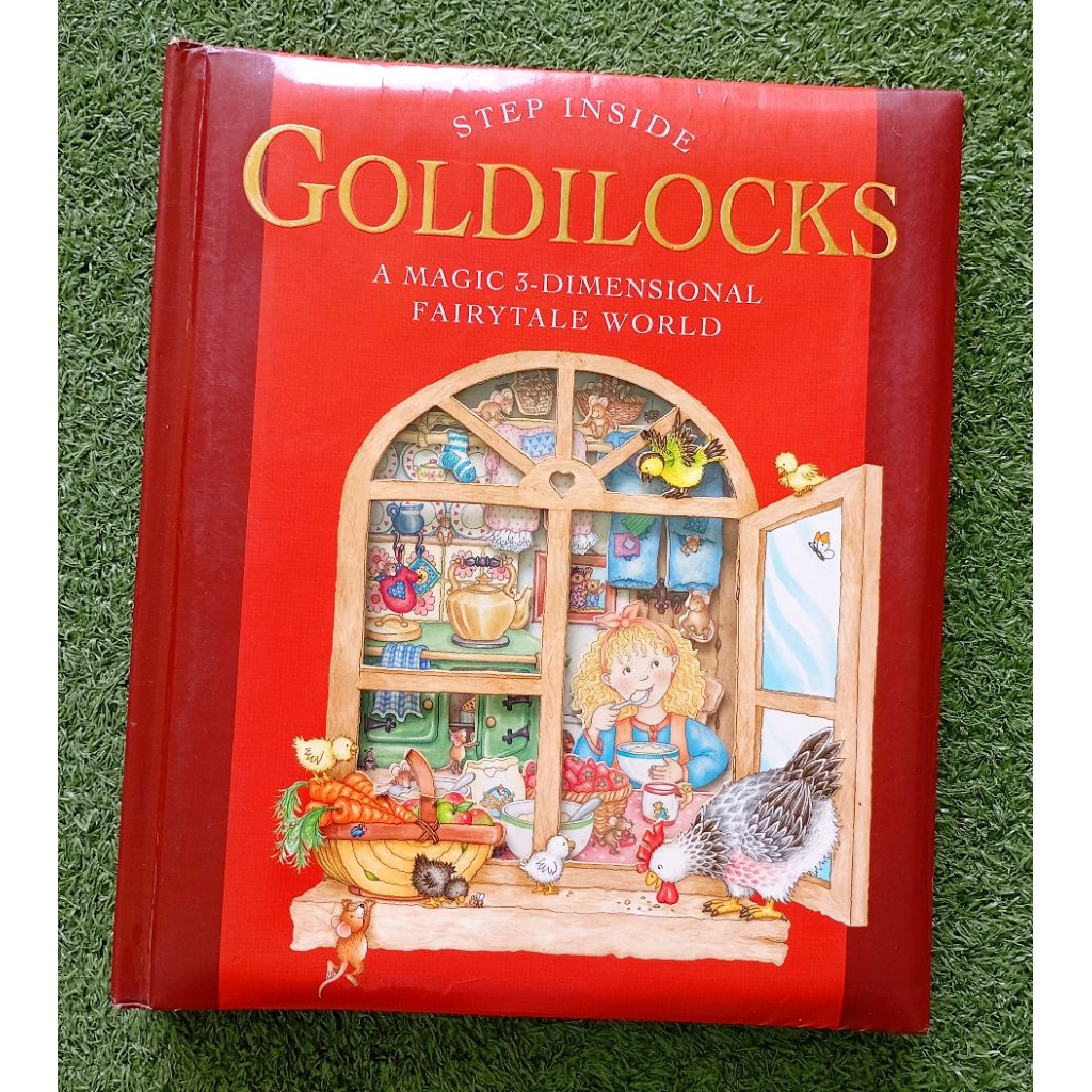 Step Inside : Goldilocks 3D Book (Ori, Bekas Preloved)