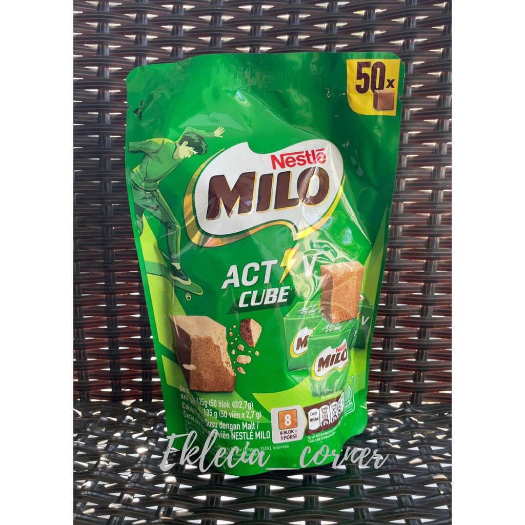 Milo Activ Cube 50/ Permen Milo / Milo Kotak