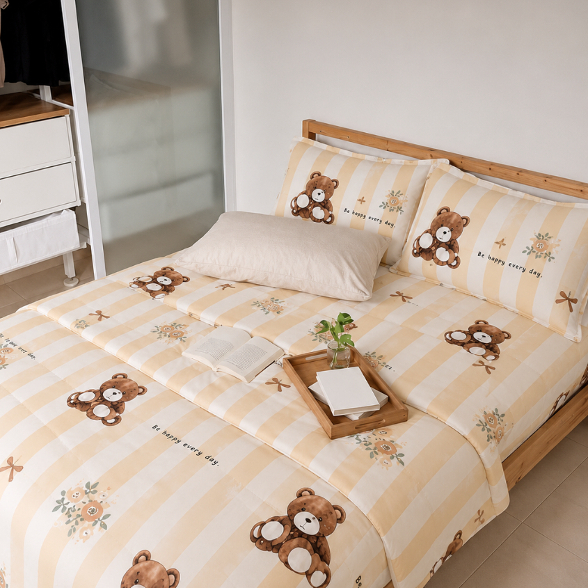 SPREI Bisa COD/Bayar Ditempat || Sprei Tinggi 20cm UK 120x200x20 160x200x20 180x200x20  2 Sarung Ban