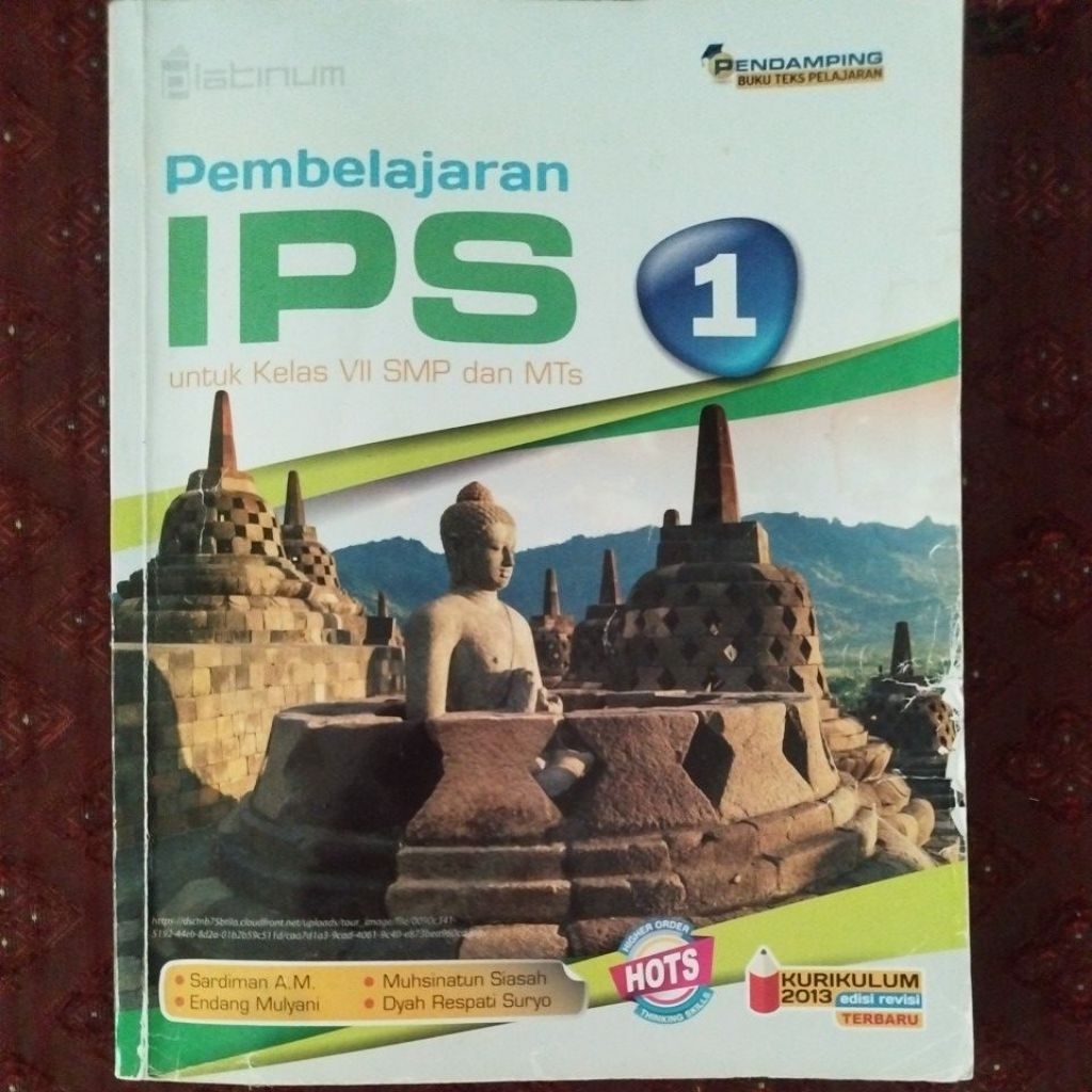 Jual Buku IPS Platinum kelas 7 SMP Kurikulum 2013