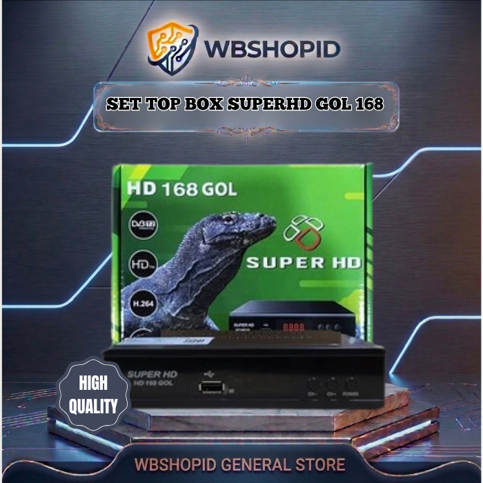 [Bisa COD] Set Top Box DVB-T2 Super HD 168 By Optus Terbaru