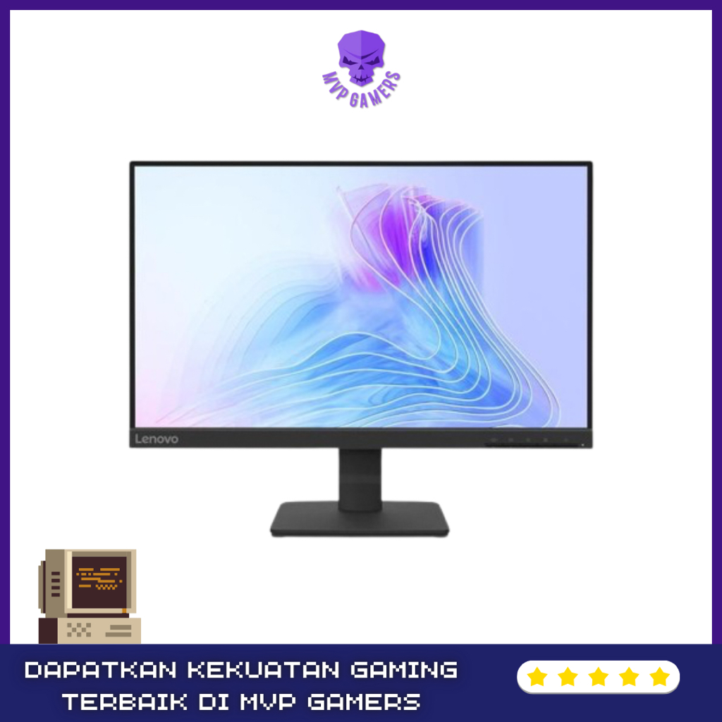 Lenovo Monitor LED 21.5 Inch L22-4e IPS 100Hz Layar PC Komputer