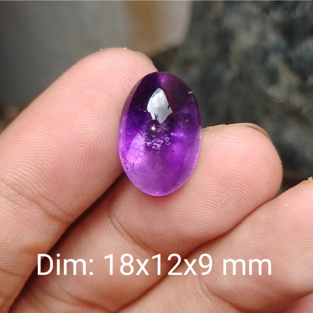 BATU KECUBUNG UNGU ASLI KALIMANTAN cek batu lainnya yaman api wulung opal bacan permata kalimaya kin