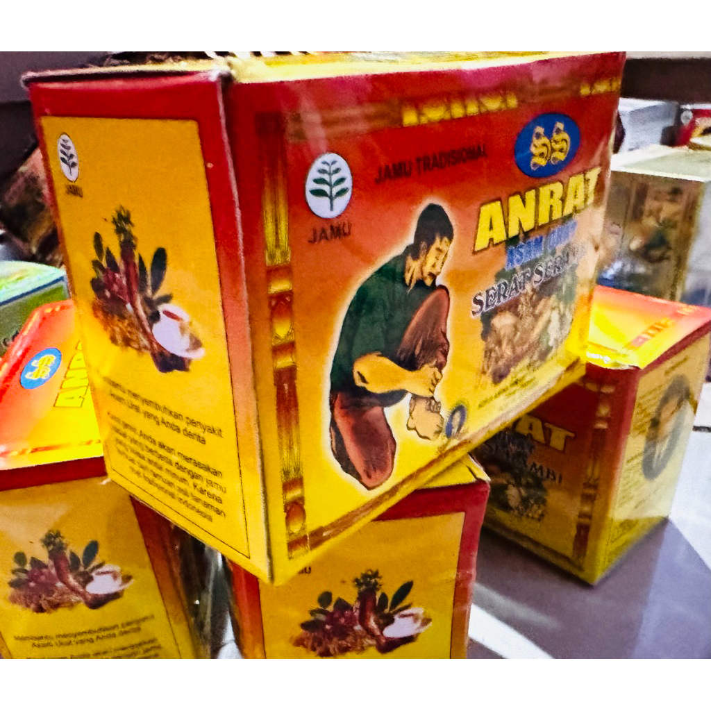 Anrat Jamu Seduh Serbuk