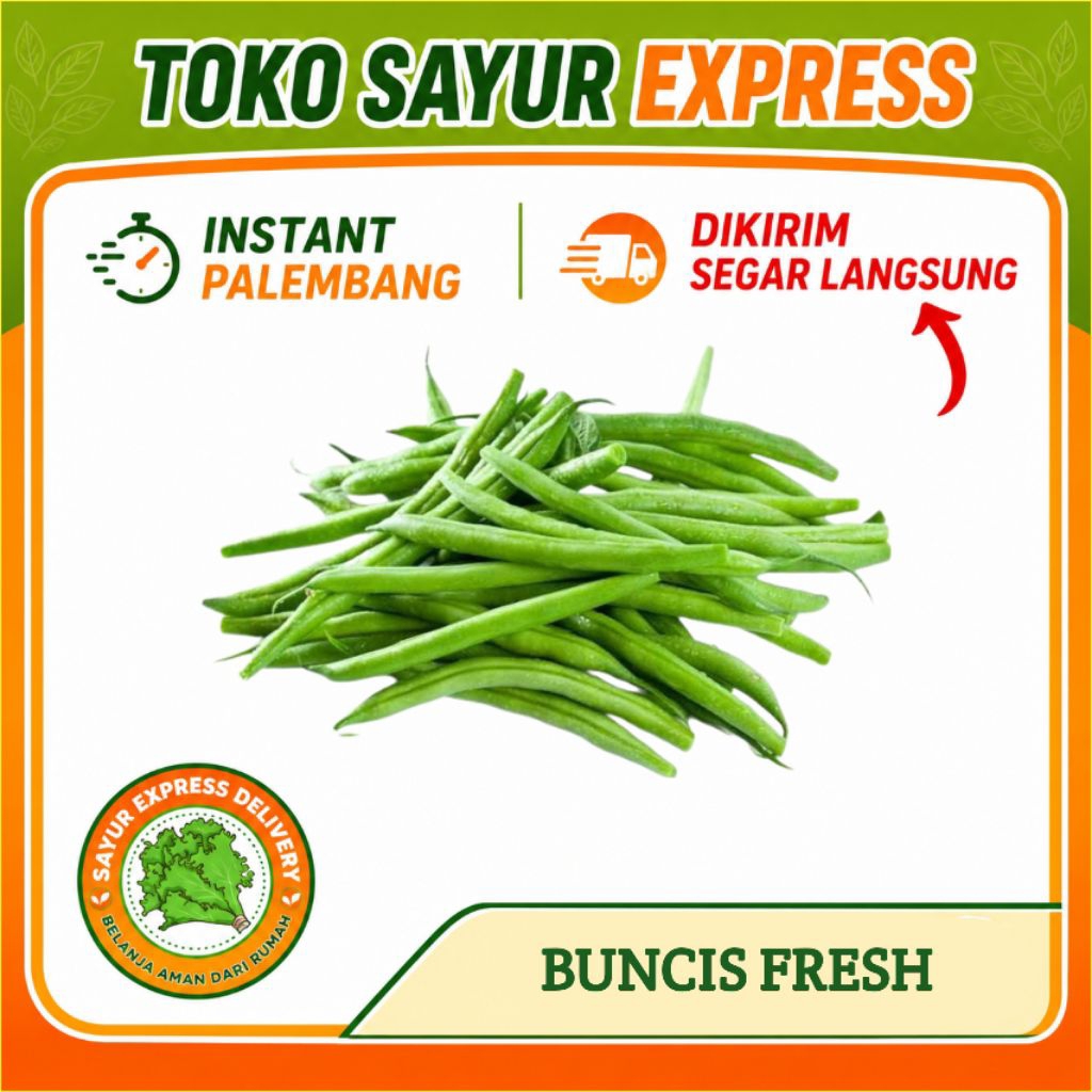 Sayur Buncis - Sayur Sayuran Online Segar Palembang