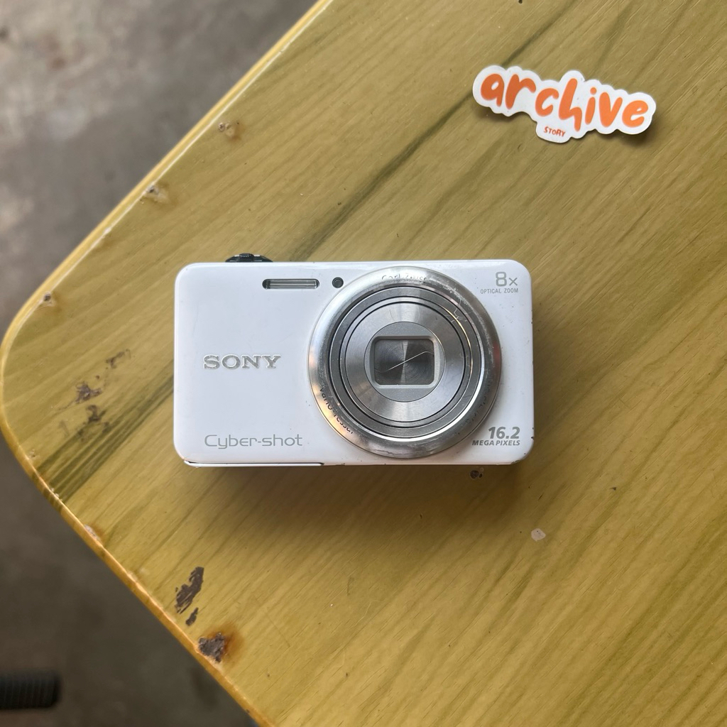kamera digital digicam sony Cybershot dsc wx80 white camdig