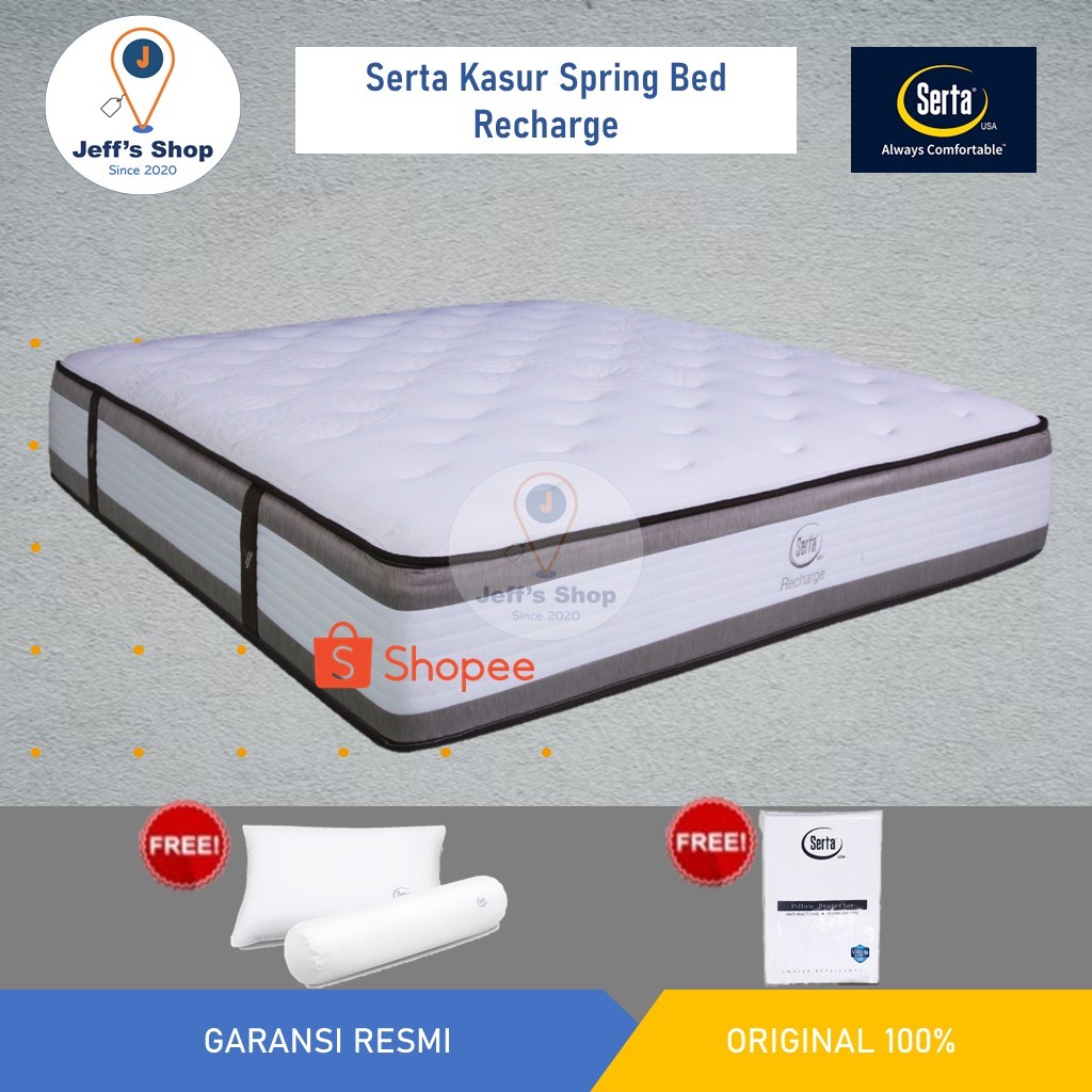 Serta Kasur / Matras Spring Bed Recharge