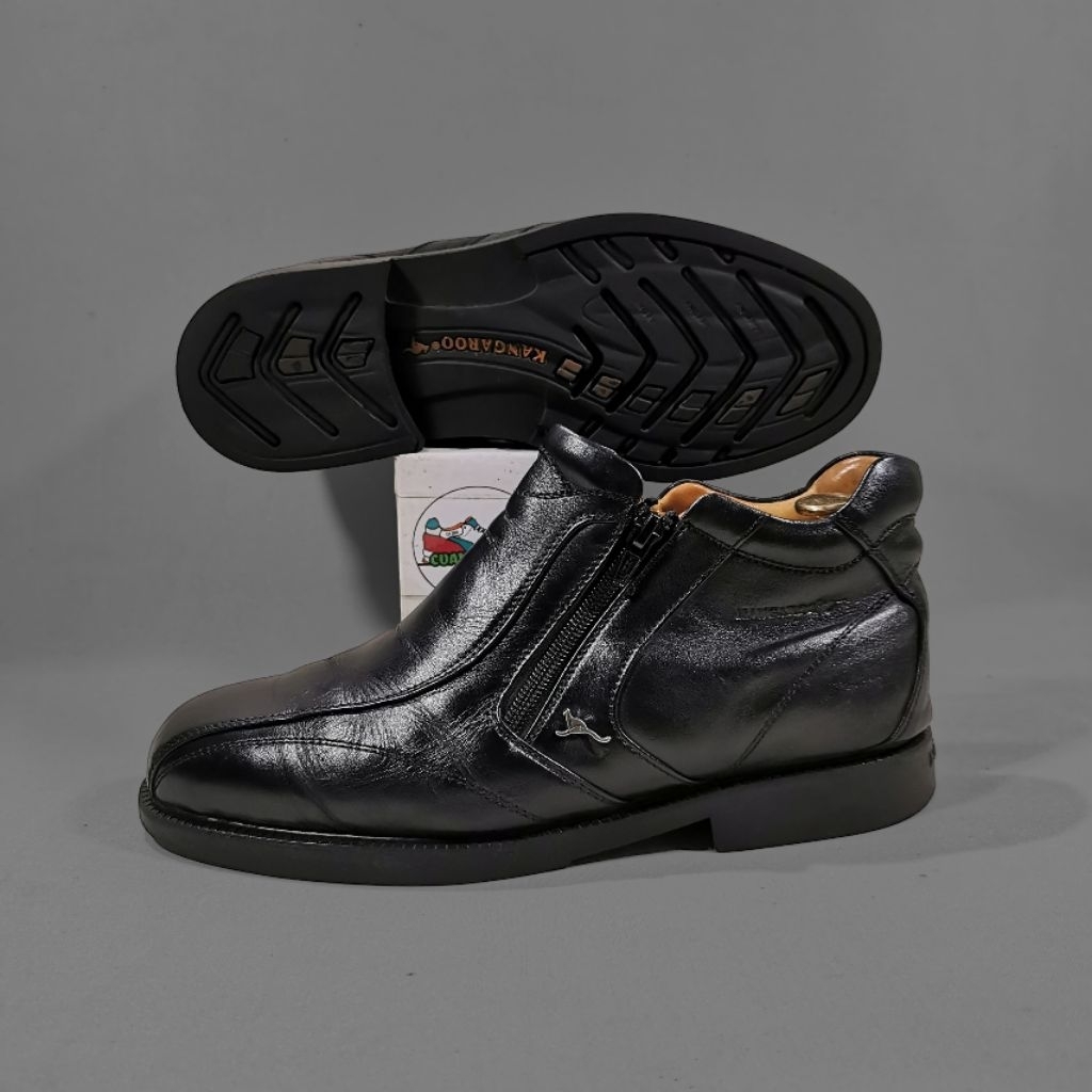 Sepatu Kulit KANGAROO Genuine Leather Men Formal Boot