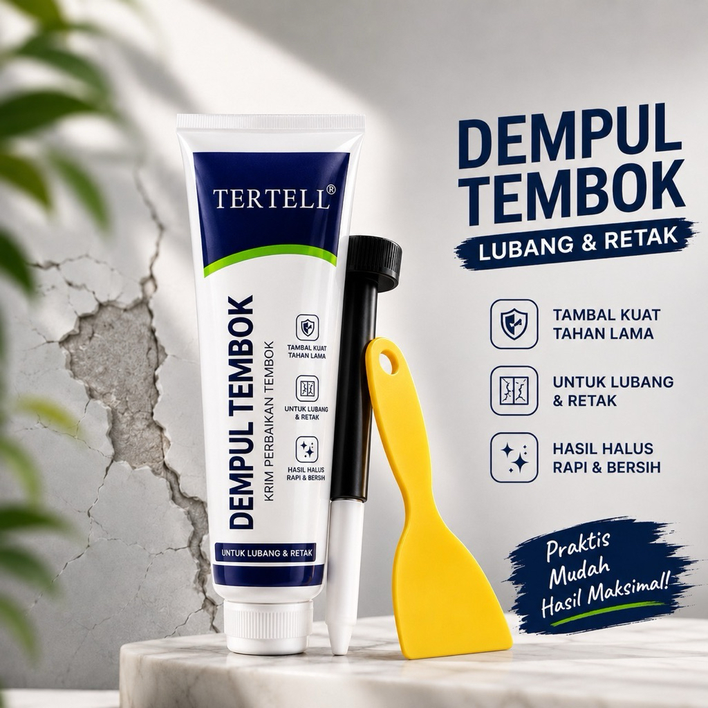 LEM DEMPUL TEMBOK 250GRAM DEMPUL TEMBOK DEMPUL DINDING PELAPIS TEMBOK ACI PLESTER TEMBOK