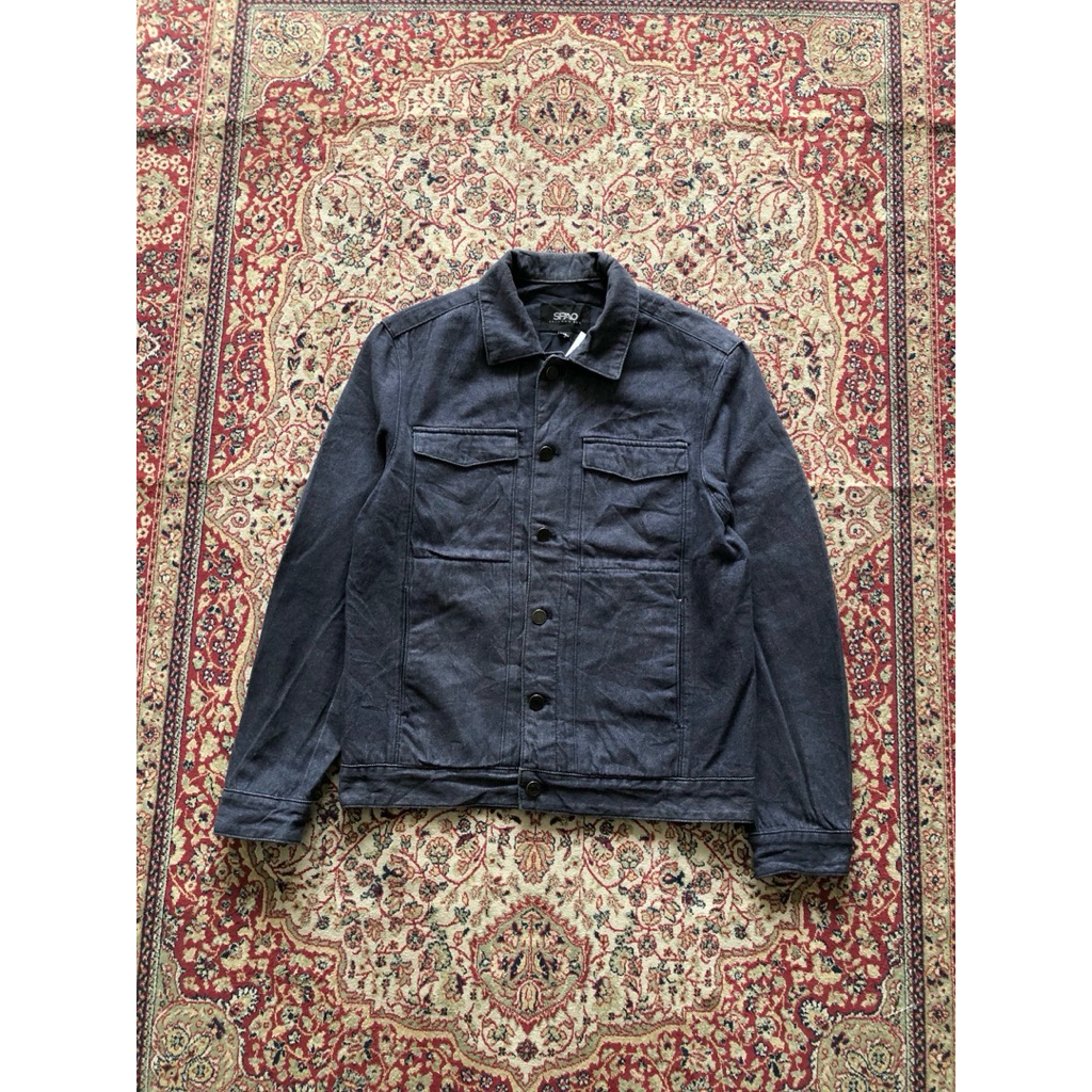 Spao for men jeans work jacket Vintage denim work jacket i574