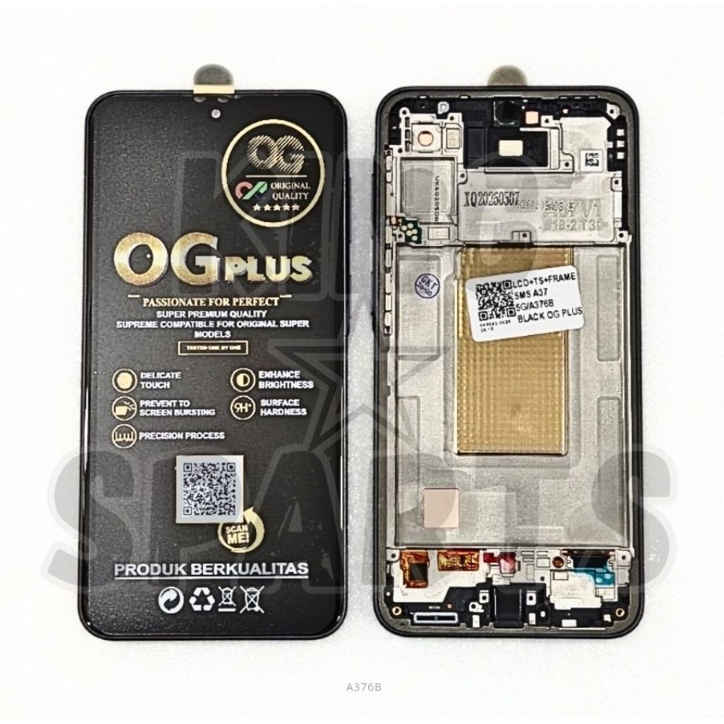 LCD TOUCHSCREEN SAMSUNG GALAXY A37 5G A376 A376B OG PLUS FRAME