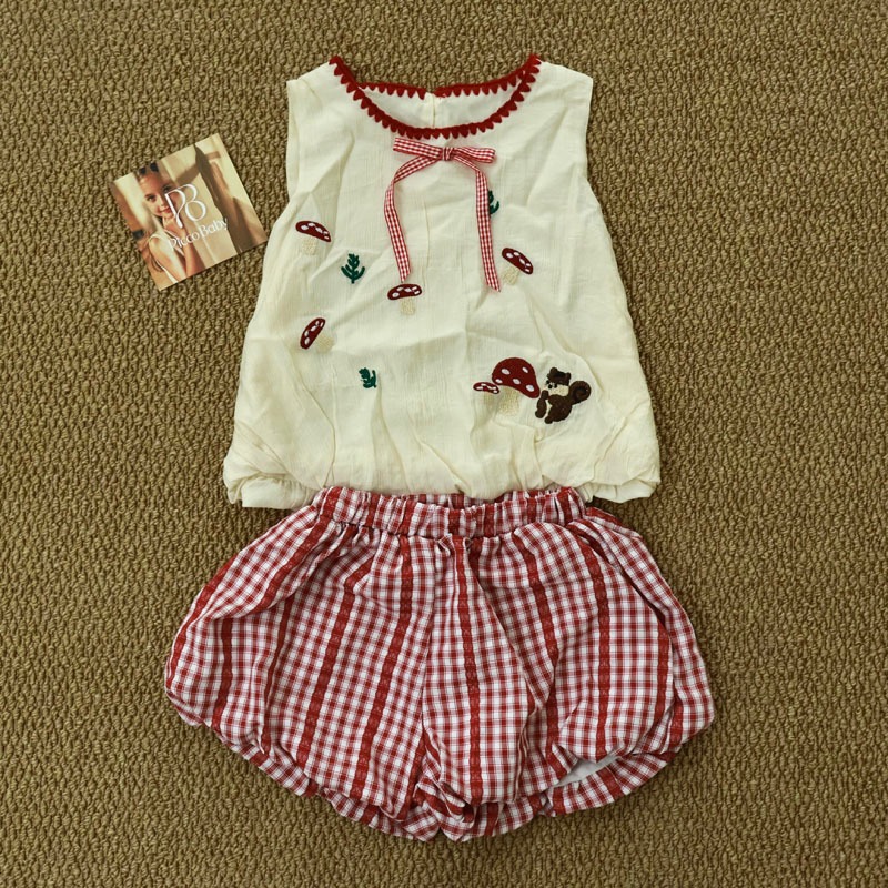 Picco Baby - Audrey Sleeveless Top / Audrey Shorts / Audrey Set