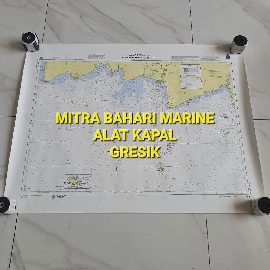 Peta Laut No. 150 / Peta Laut Indonesia