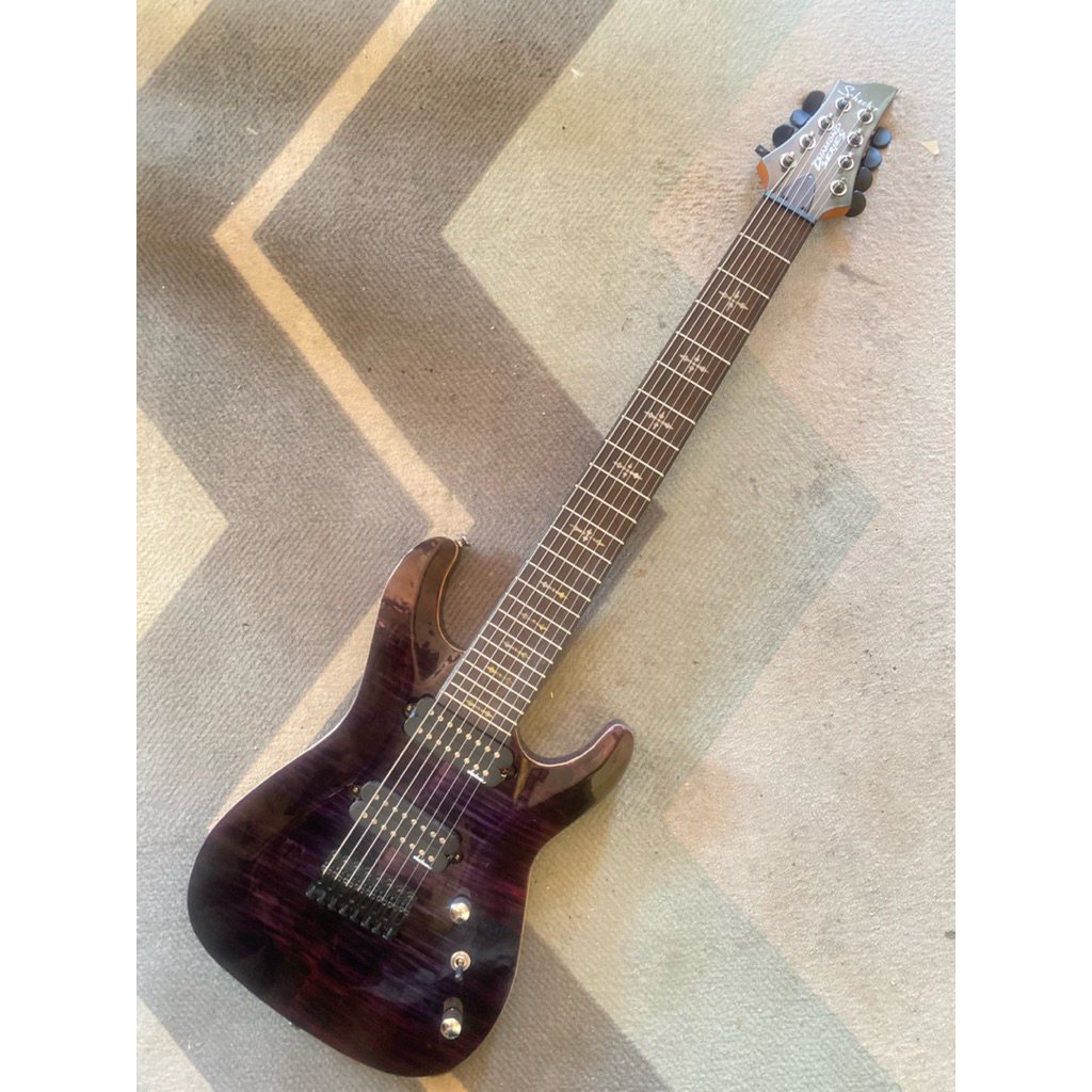 gitar schecter 8string