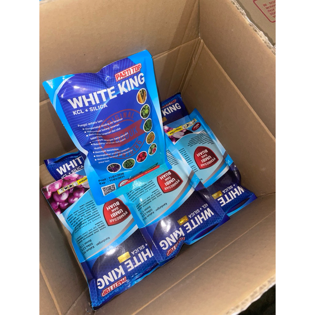 Pupuk KCL + SILIKA WHITE KING 1 DUS ISI 25
