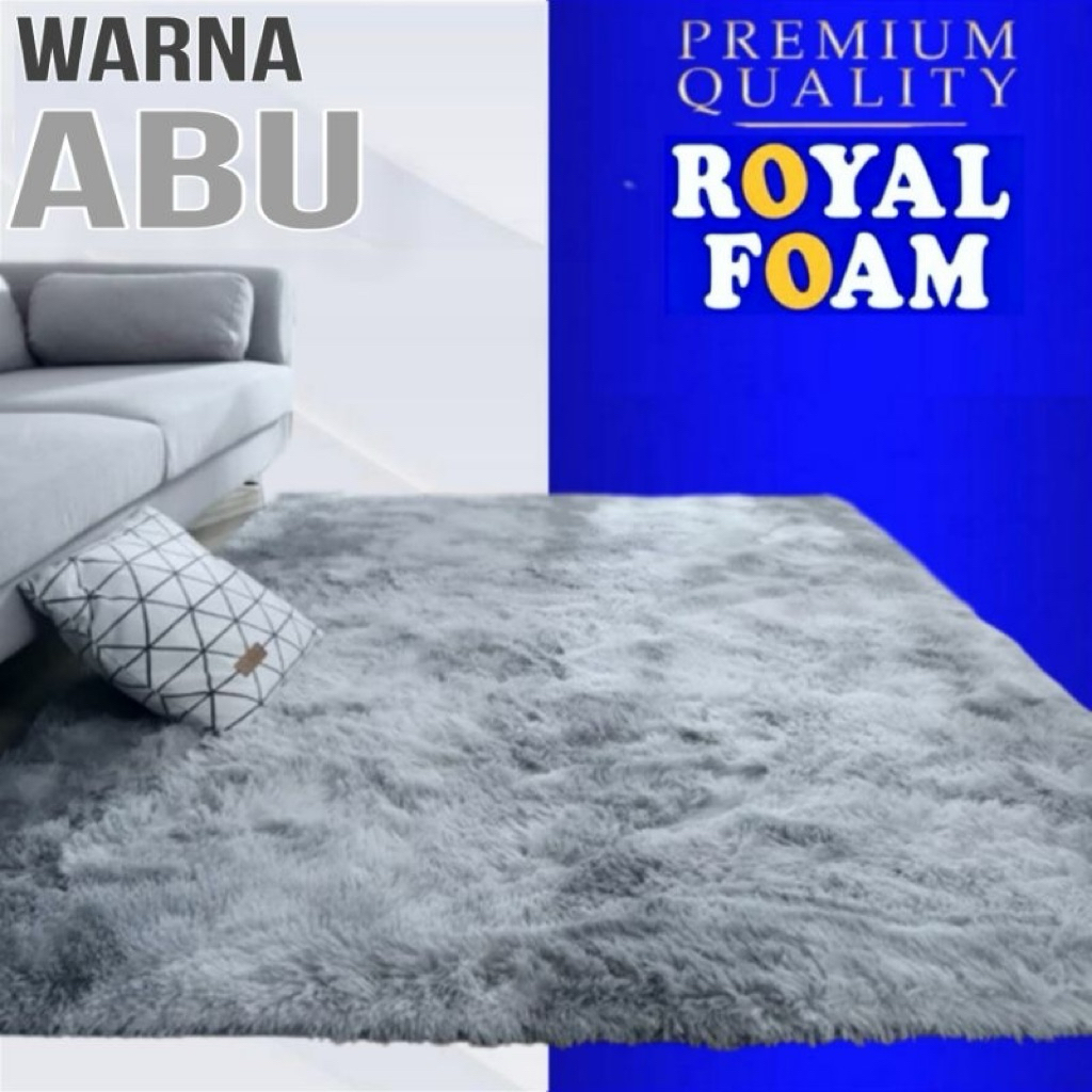 SURPET KASUR KARPET BULU RASFUR JUMBO 200x180cm tebal 5cm