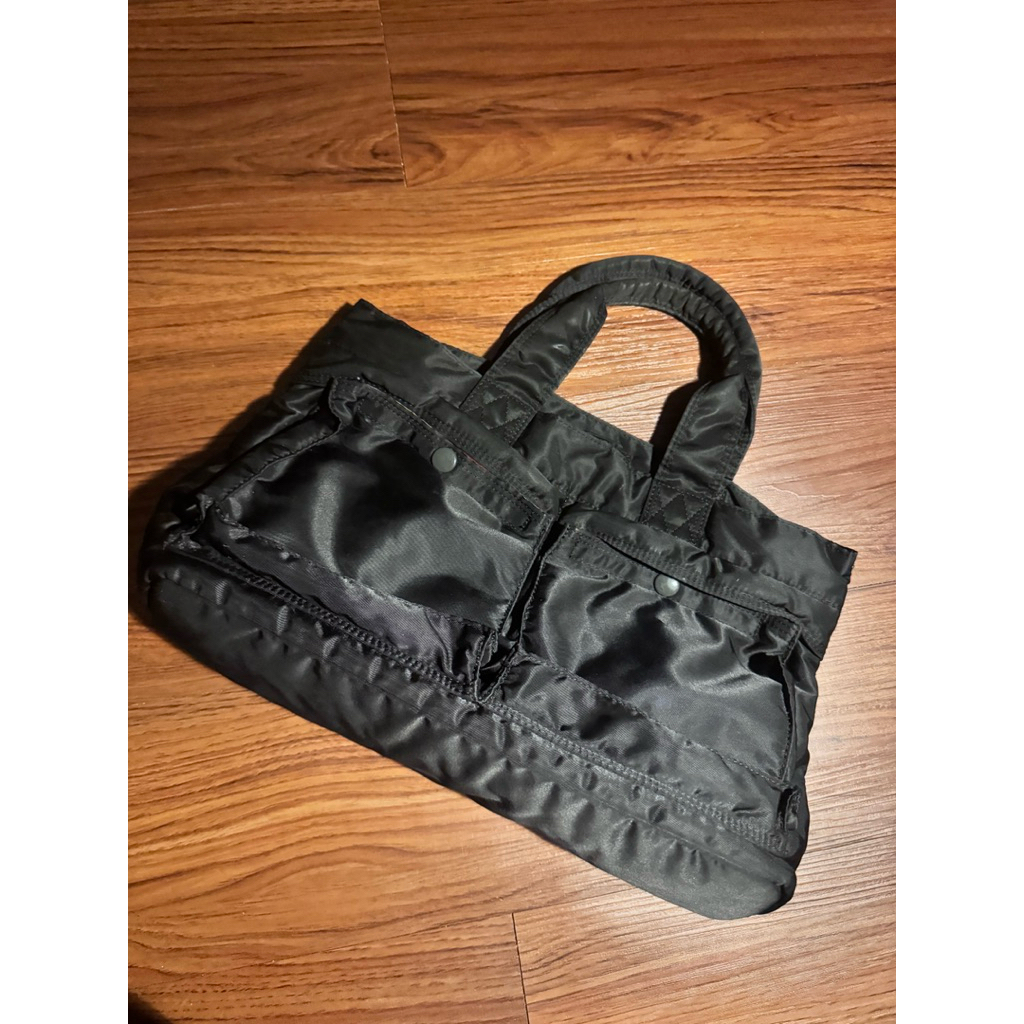 Preloved PORTER Tanker Tote bag Hand bag Black Nylon