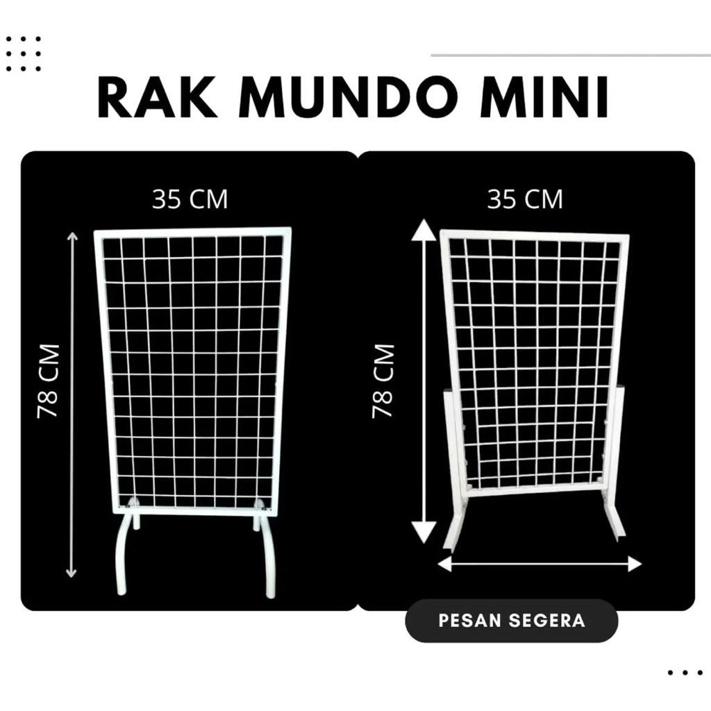 Rak mundo Rak display rak voucher rak aksesoris rak konter pulsa