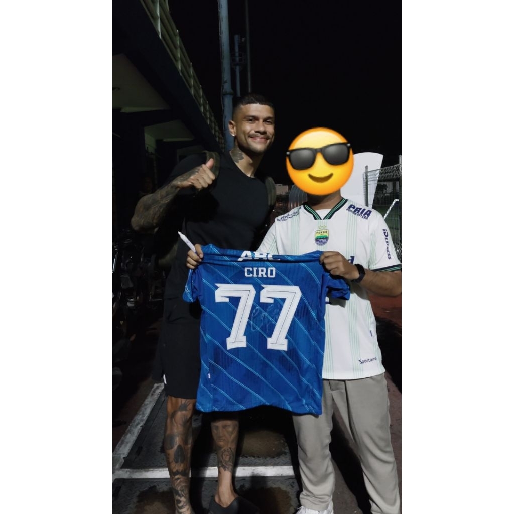 JERSEY PERSIB 2023 SIGN CIRO