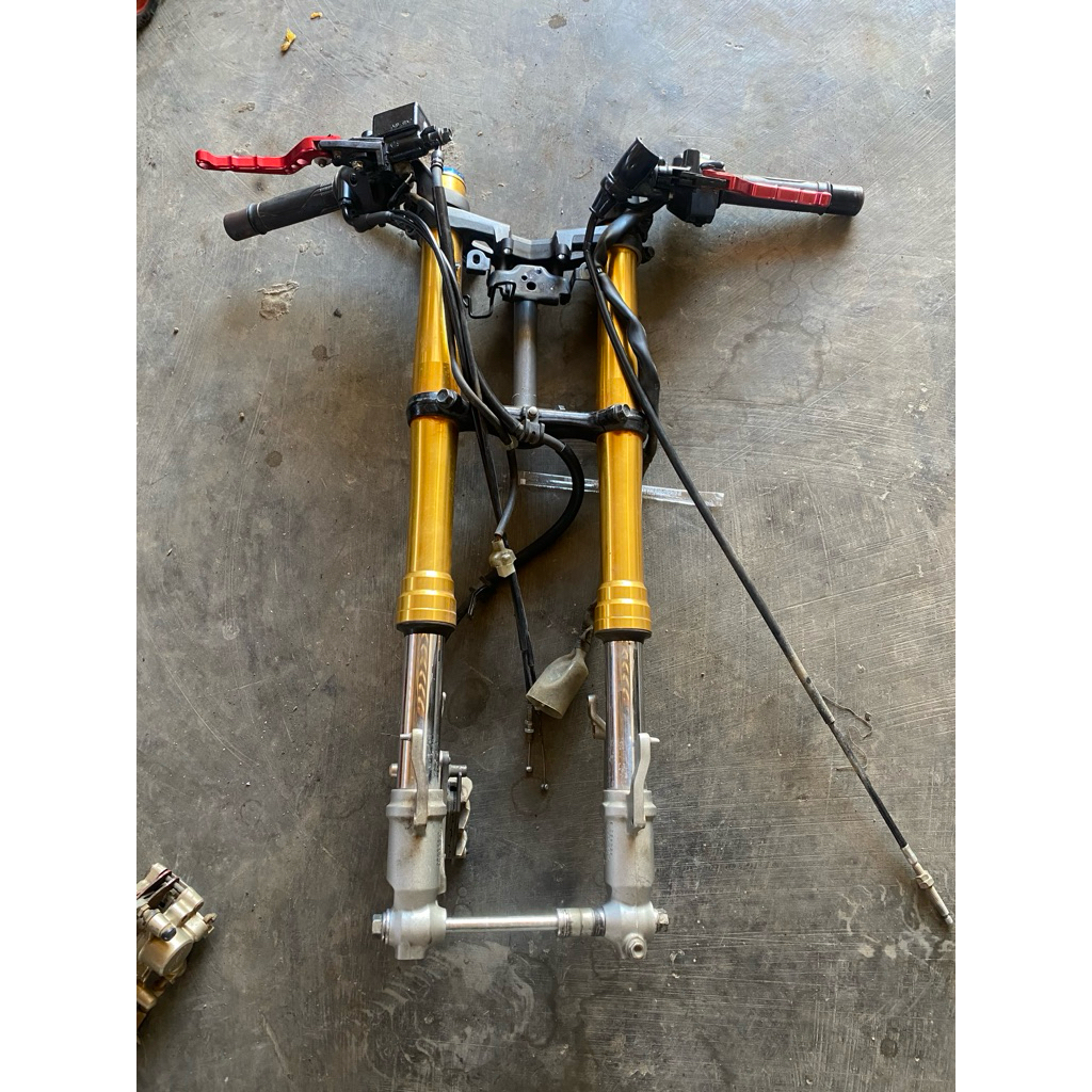 shock upside down cbr150r k45r fulset
