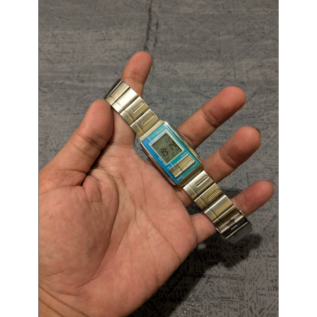 jam tanan casio la201w original