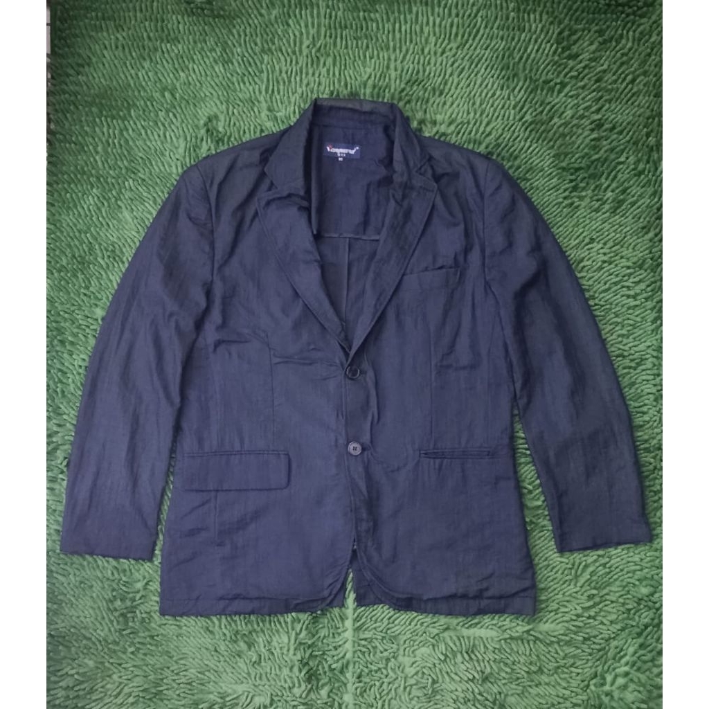 jas blazer pria casual bahan parasut