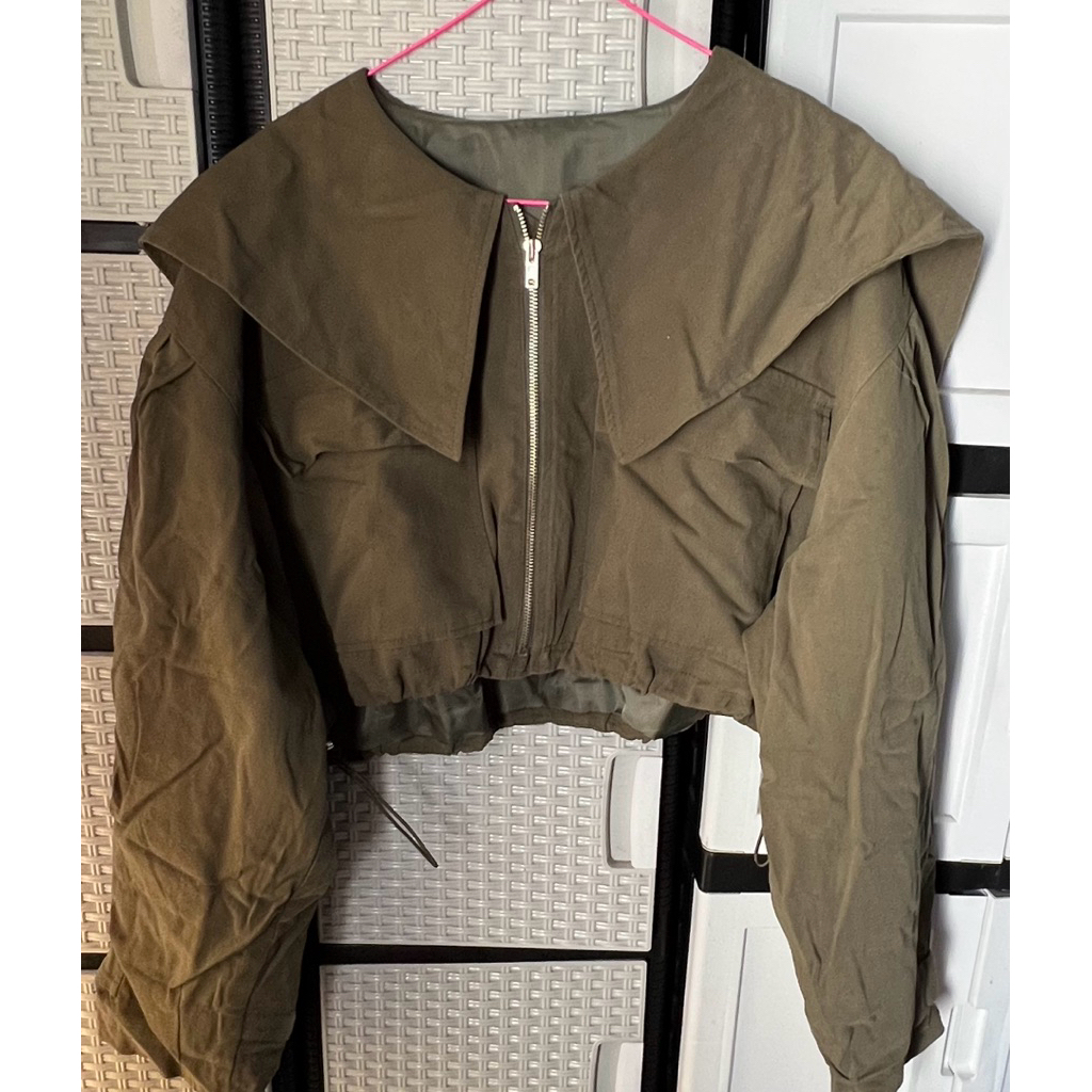 jaket army kerah sailor