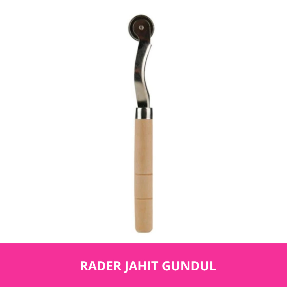 Rader Alat Pola Jahit Alat Penanda Pola Kain Jahit Gudul Rader Bulat