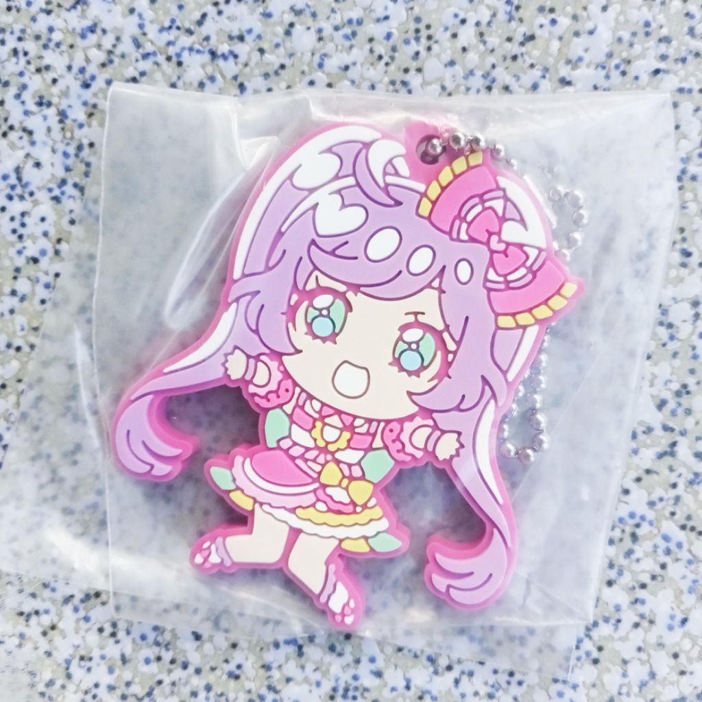 AIKATSU X PRIPARA the movie official merchandise laala deformed rubber keychain merch