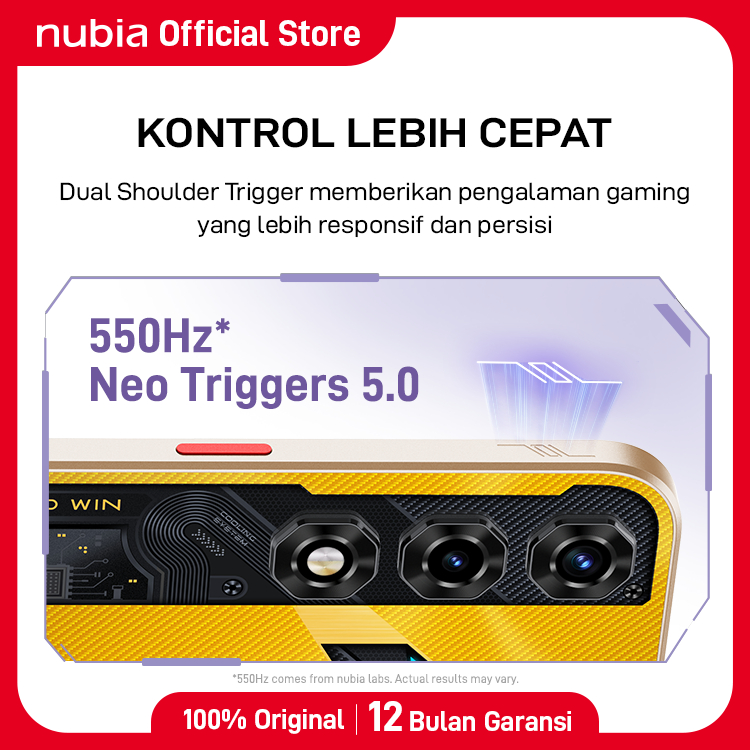nubia Neo 5 5G RAM 20 GB (8 + 12 GB) ROM 256 GB Baterai 6050mAh Super Fast Charging 45W - Gambar 4