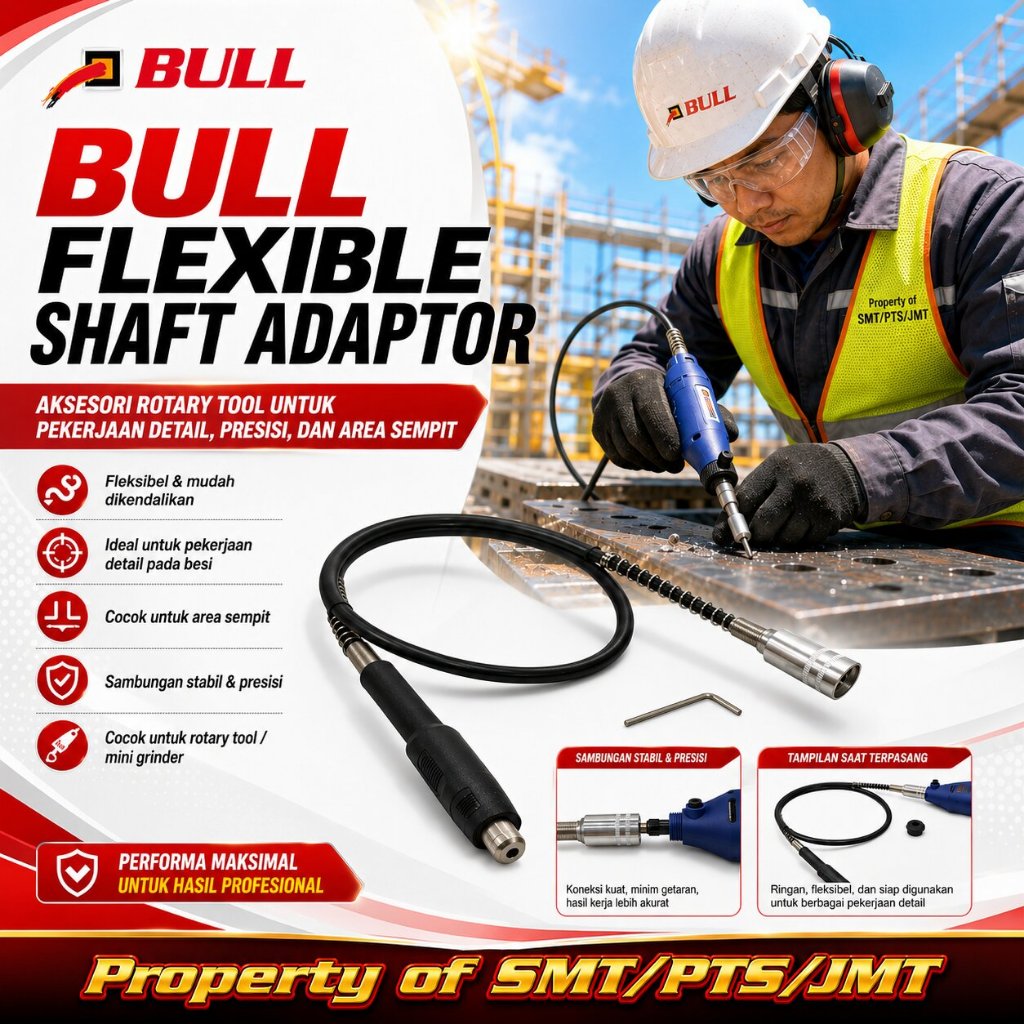 Fleksibel Mini Die Grinder Bor Tuner BULL BLFC06-340 Flexible
