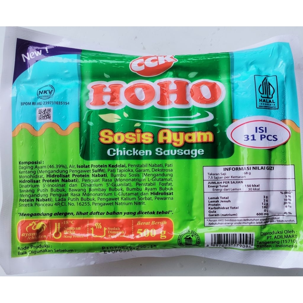 Hoho Sosis Ayam 500gr