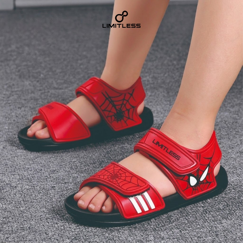 Sandal Anak Laki Laki Karakter 2-6 Tahun Sendal Anak Cowok Ringan Empuk Sepatu Sendal Anak Cewe Cowo
