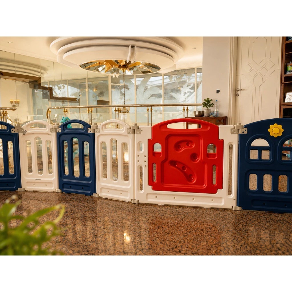 SECOND Satu Set Dengan Ayunan Pagar Bayi Pintu Safety Pintu Pembatas Tangga Baby Gate Pagar Pengaman