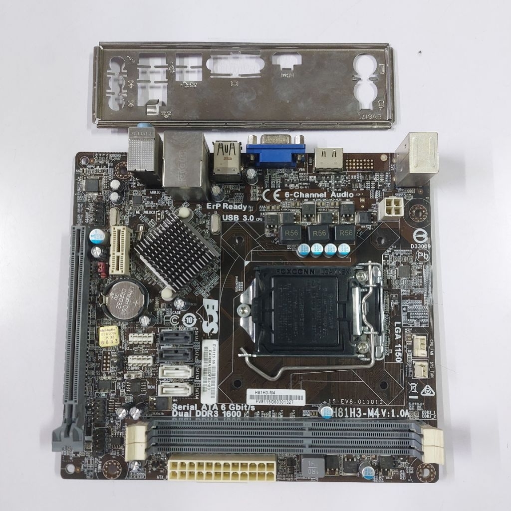 Mainboard Mini itx ECS H81H3-M4 V:1.0A Socket 1150 Support Gen4