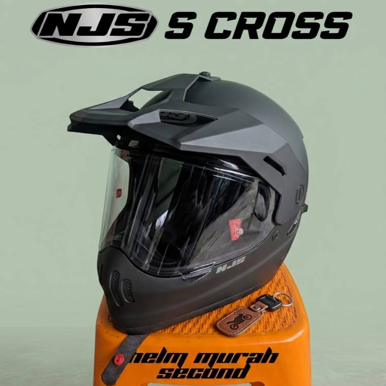 Helm NJS S Cross - Black Doff XL - Second