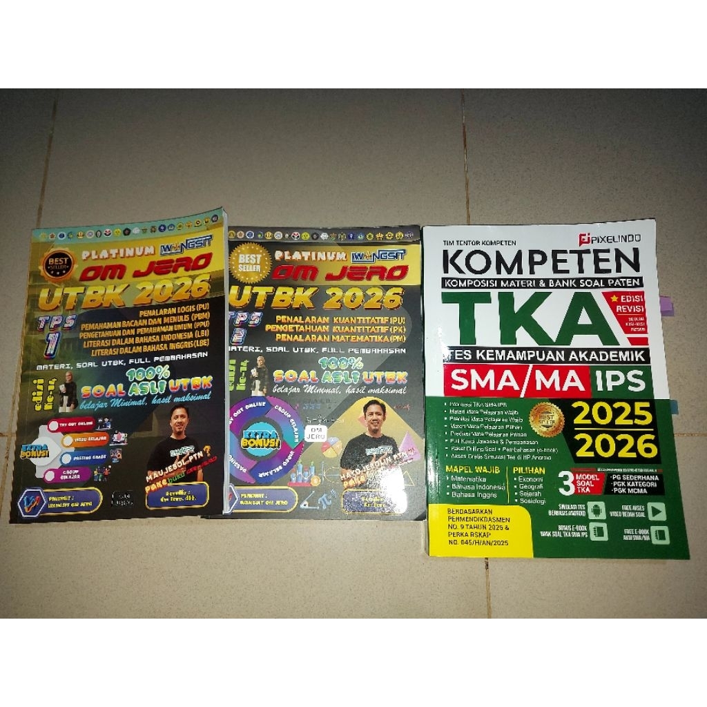 preloved buku wangsit om jero TKA