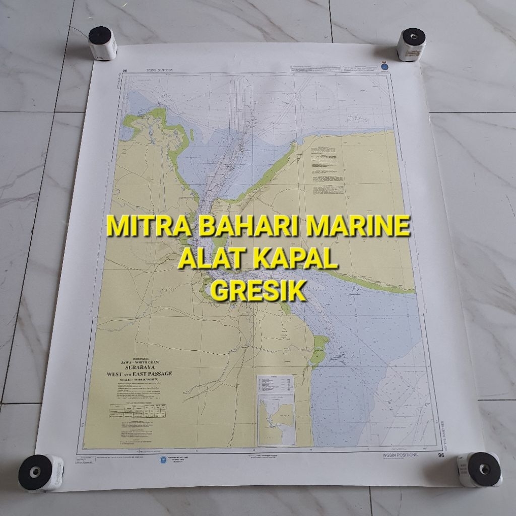 Peta Laut No. 96 / Peta Laut Indonesia
