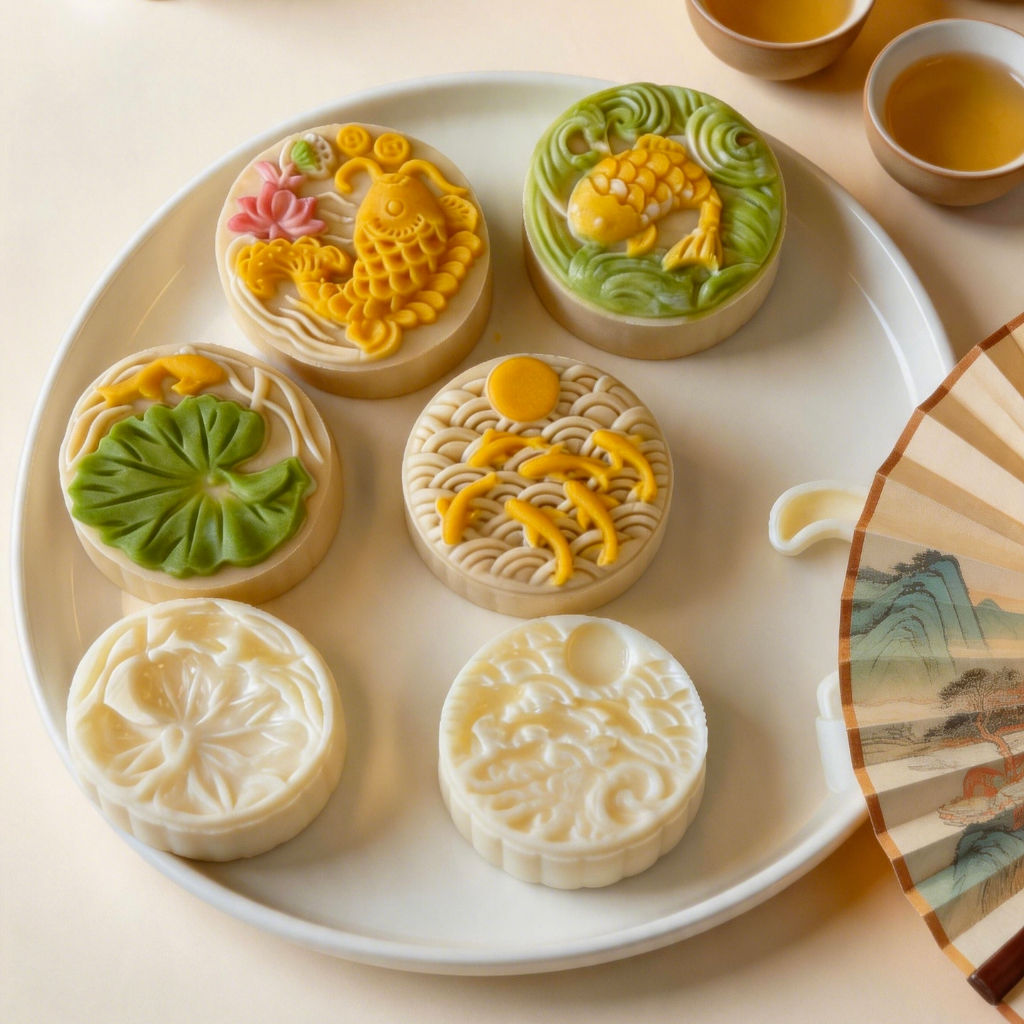 (NEW) Cetakan mooncake 75gr cetakan kue bulan cetakan mooncake terbaru 75gr