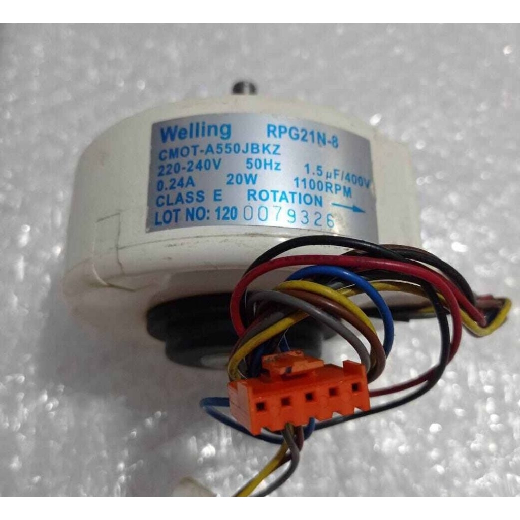 DINAMO MOTOR FAN INDOOR AC SHARP INVERTER CMOT-A550JBKZ NSY ORIGINAL