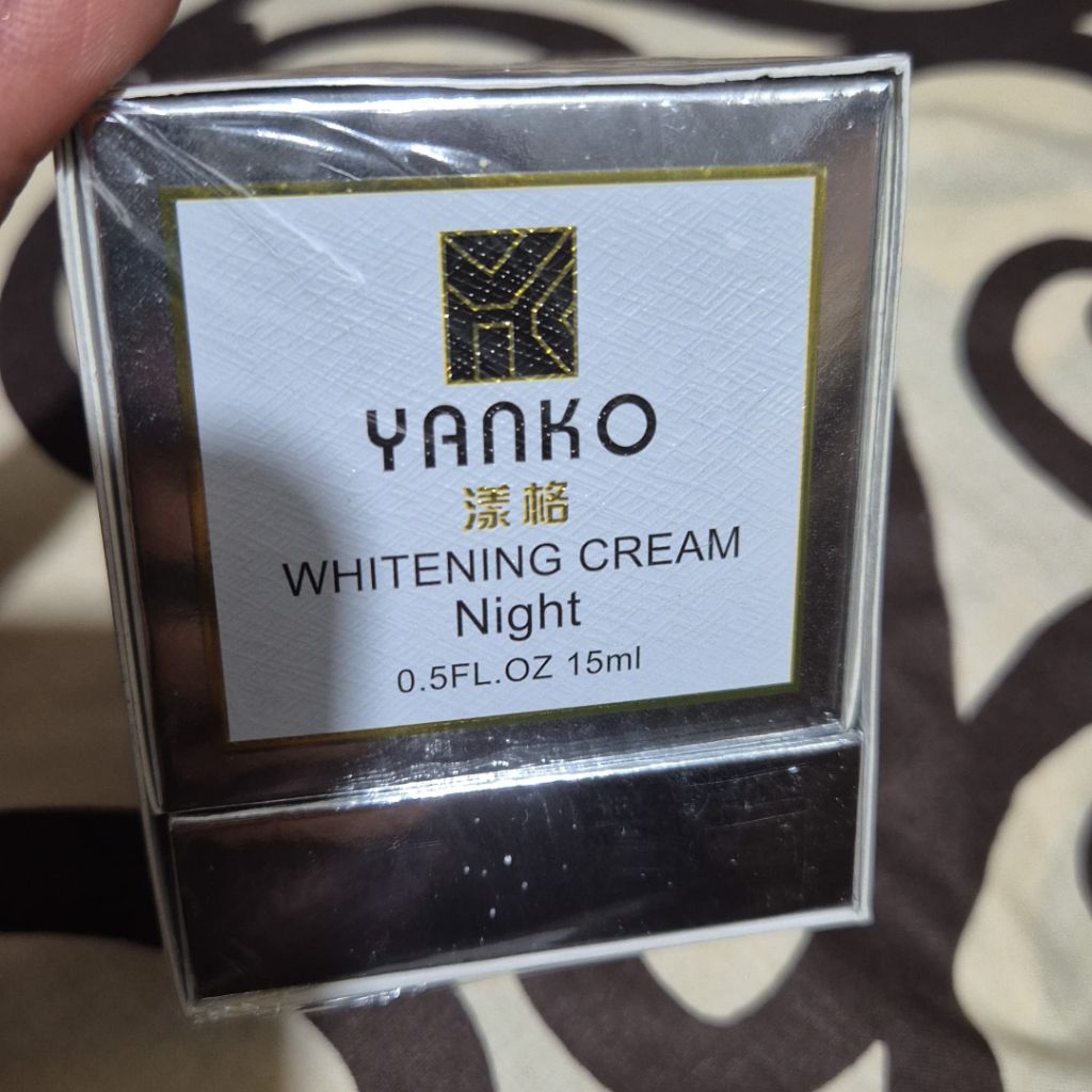 Yanko Platinum Night Cream Krim Malam Jumbo 15ml