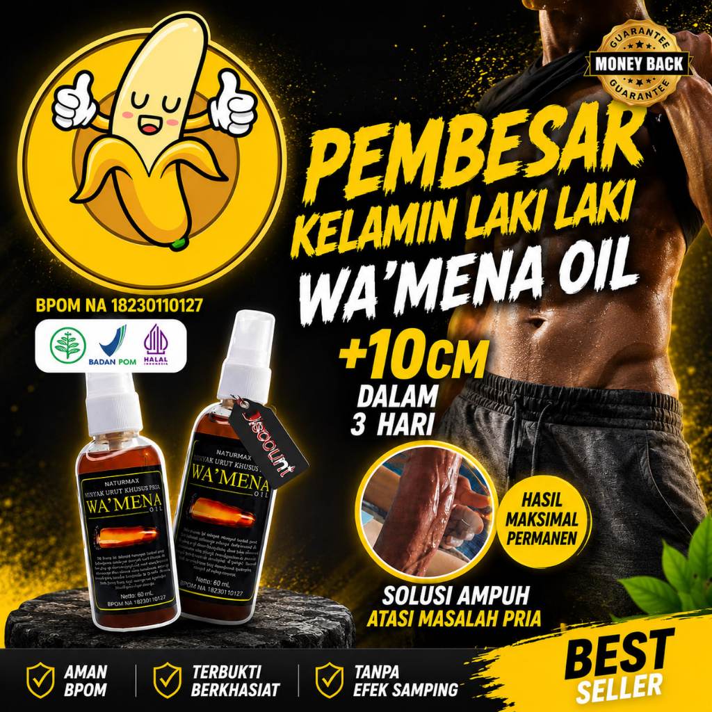 TERLARIS MINYAK PIJAT WAMENA ASLI ORIGINAL RESMI BPOM oil massage