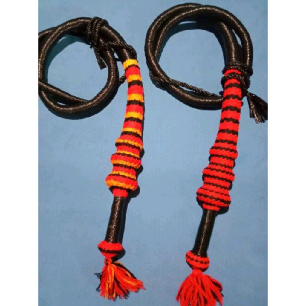 NEW ARRIVAL Pecut Jaranan / Pecut Bopo Rajut / Pecut Bopo / Pecut Pawang / Cambuk Cemeti Jaranan