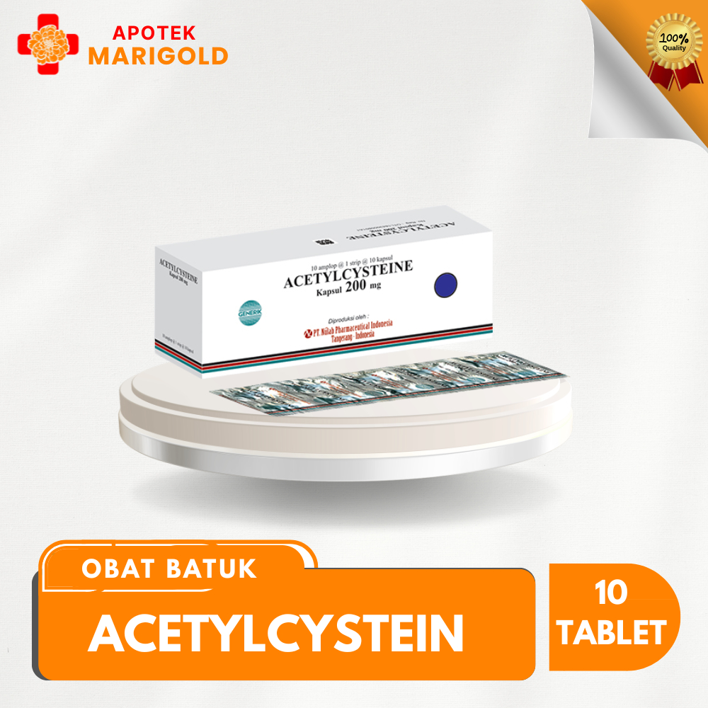 Acetylcystein 200mg - 10 Tablet