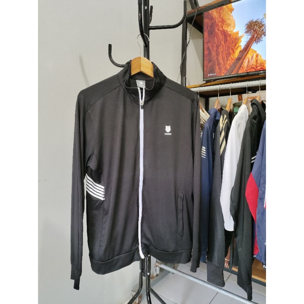 Jacket Softshell K-Swiss Hitam Original